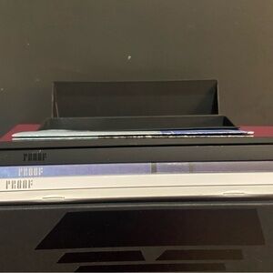 PROOF album by BTS 
OFFICIAL lightstick 
JUNGKOOK photo folio